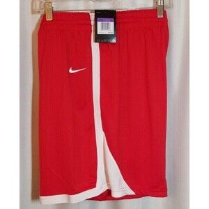 Nike Women's Shorts Activewear Gym Running Red New Tags Logo Plus Size 3X